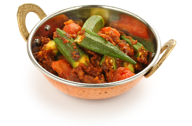 okra z warzywami